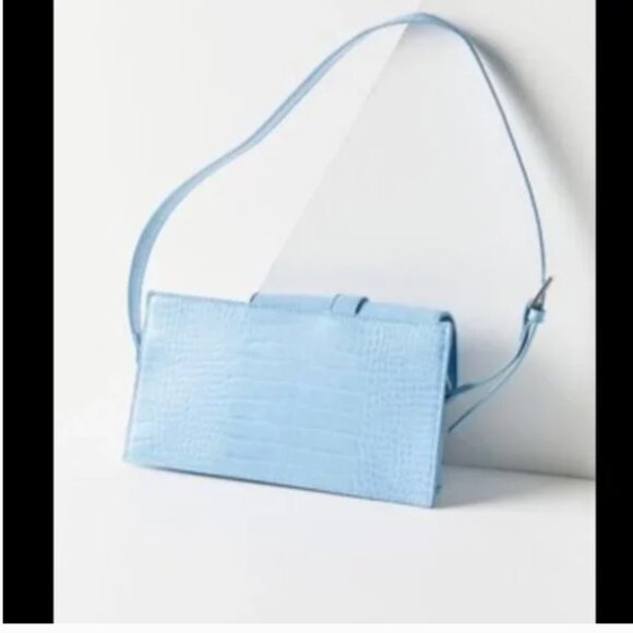 ⭐️ Dahlila Baguette Hipster Snake Python Hippie Boho Peasant Tiktok Bag Purse - Picture 2 of 3